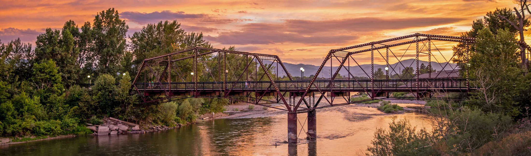 Clark Fork Riverfront Trail in Missoula, MT